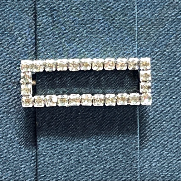 Black Clutch Purse with Rhinestone Embellishment Icing by Claires - Picture 2 of 8